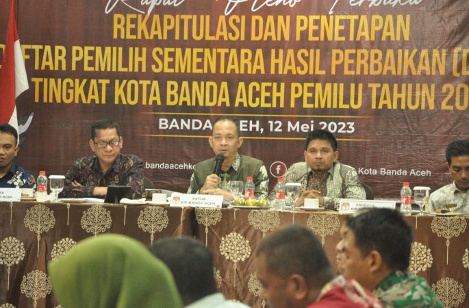 Ketua KIP Indra Milwady: Pemilih Kota Banda Aceh Capai 169.610 Jiwa