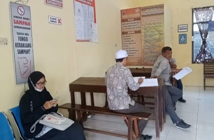 Ratusan Bacaleg Urus SKCK di Polres Pidie