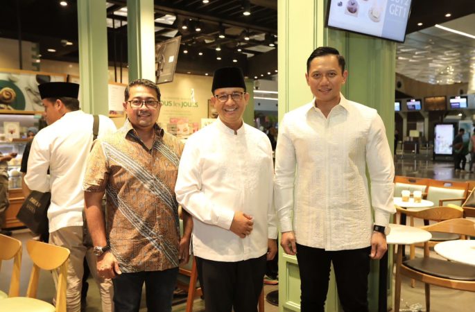 Lepas Keberangkatan Ibadah Haji Anies Baswedan, AHY: Semoga Lancar dan Hajinya Mabrur