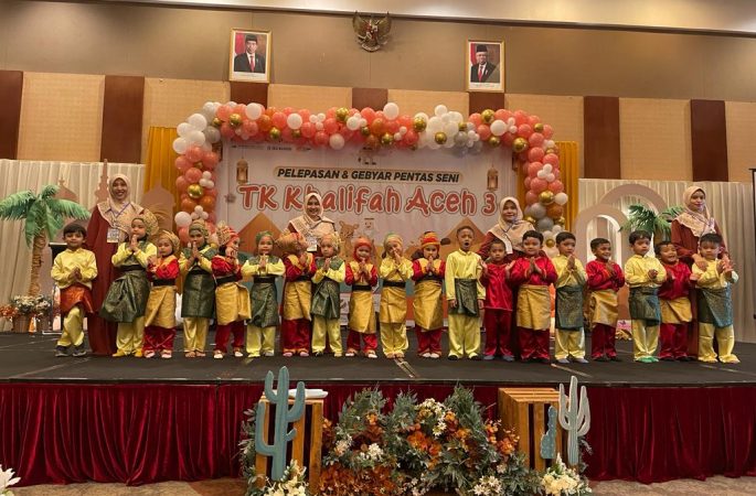 TK Khalifah Aceh 3 akan Menggelar Pelepasan dan Gebyar Pentas Seni