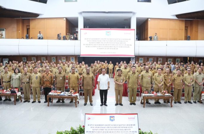 Dorong Kesinambungan Penyelenggaraan Pemerintahan Daerah, Kemendagri Gelar Rakor Pj. Kepala Daerah