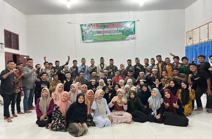 HMI Cabang Sigli Komisariat Syariah Lahirkan Puluhan Kader Baru