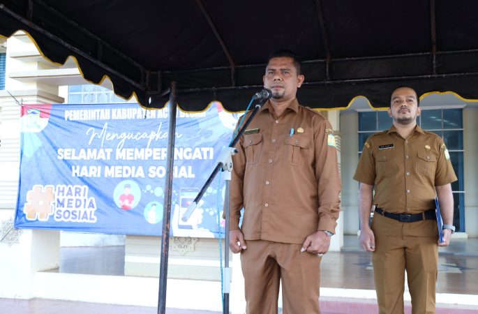 Pemkab Aceh Besar Gelar Apel Peringatan Hari Media Sosial 