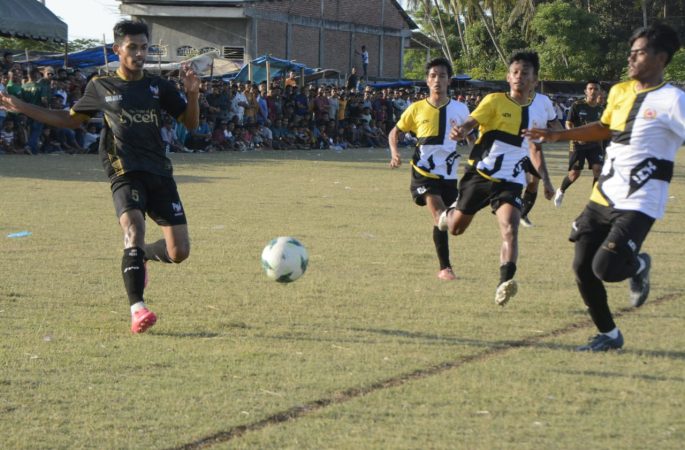 Menang Adu Penalti, Putra Barona Batee Melaju di Turnamen HUT IX Pemuda Suka Jaya