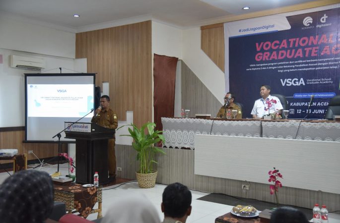 Ciptakan Generasi Handal, Pemkab Aceh Besar Gelar Vocational School Graduate Academy