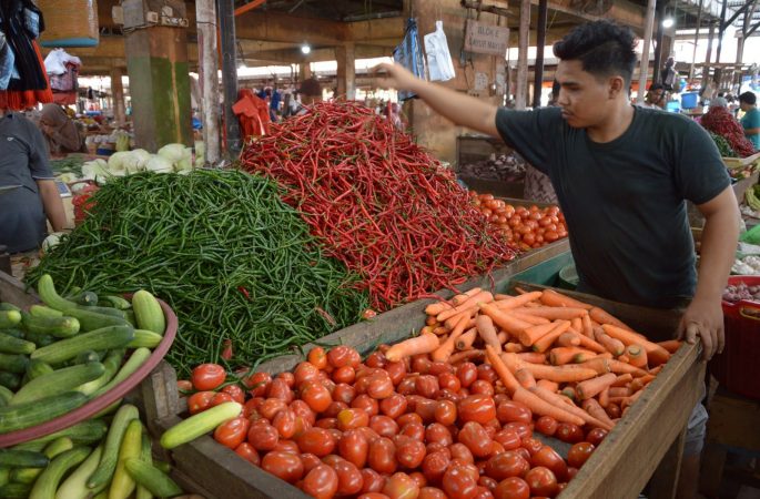 Jelang Idul Adha 1444 H, Harga Bahan Pokok di Pasar Induk Lambaro Stabil 