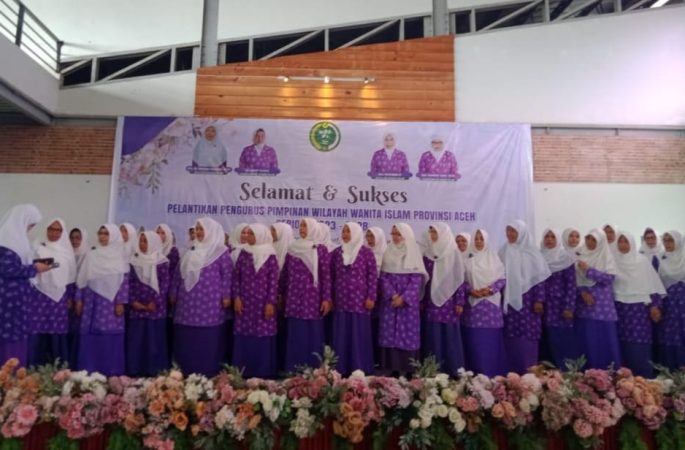Pengurus PW Wanita Islami Aceh Resmi Dilantik