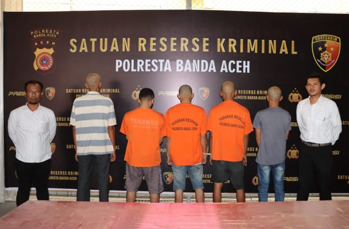 Mencuri di Pusat Perbelanjaan, Pelaku Diamankan Polresta Banda Aceh