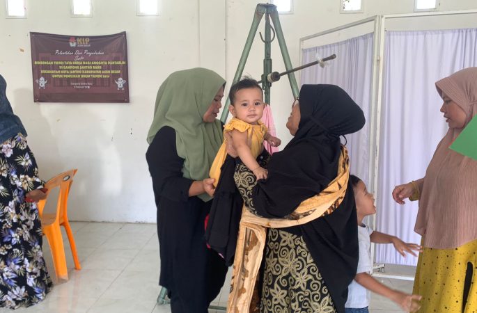 Kasus Stunting di Kota Jantho Menurun