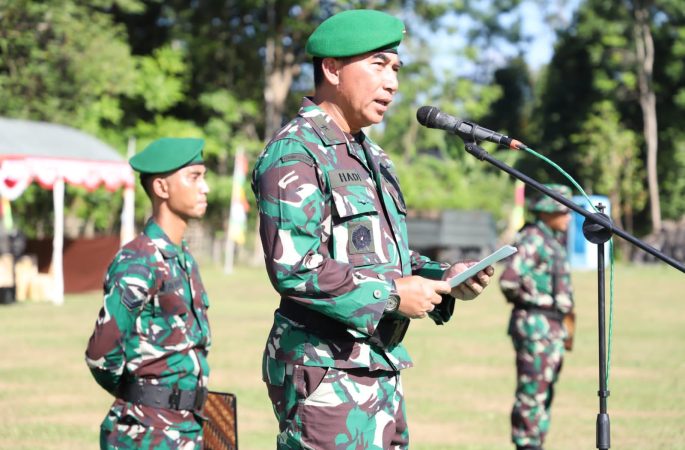 Kasdam IM Tutup Opster TNI 2023 Wilayah Kodim Pidie 