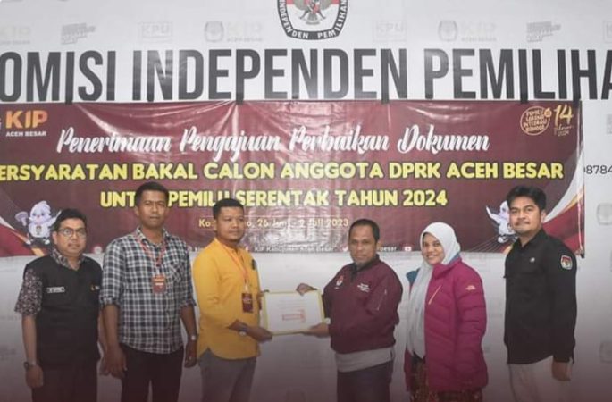21 Parpol di Aceh Besar Sudah Ajukan Dokumen Perbaikan Syarat Bacaleg