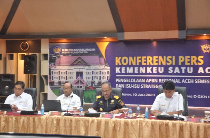 Penerimaan Pajak di Aceh Alami Pertumbuhan Positif