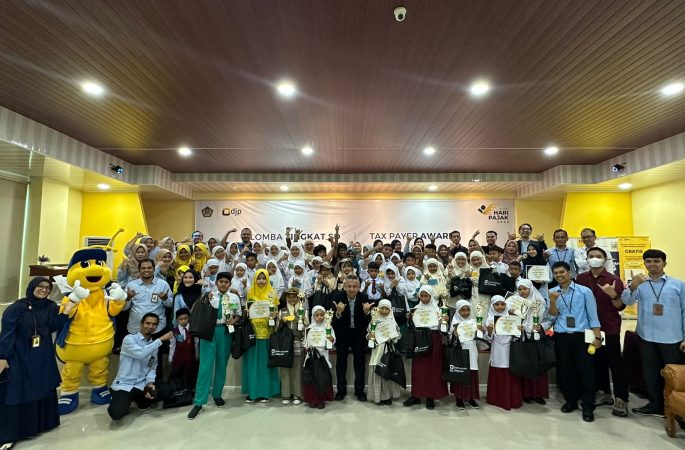 Peringati  Hari Pajak, KPP Bireuen Gelar Aneka Lomba Tingkat SD