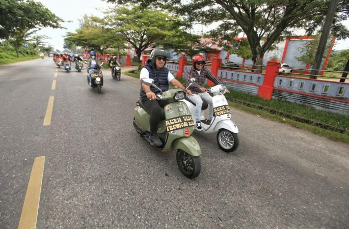 Disbudpar Aceh Gelar Vespa Festival 2023