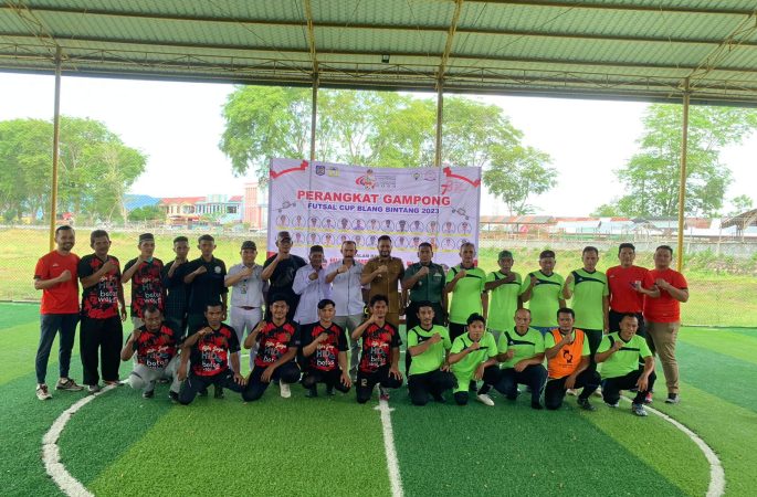 Rayakan HUT ke 78 RI, Blang Bintang Gelar Turnamen Futsal Antar Perangkat Gampong