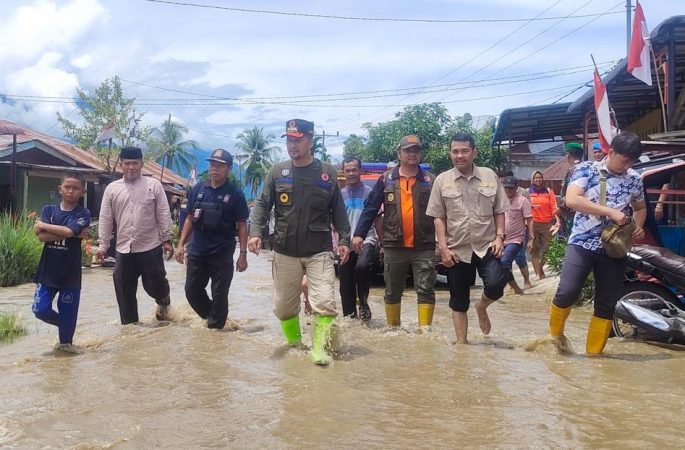 Pj Bupati Syakir Tinjau Lokasi Banjir Agara