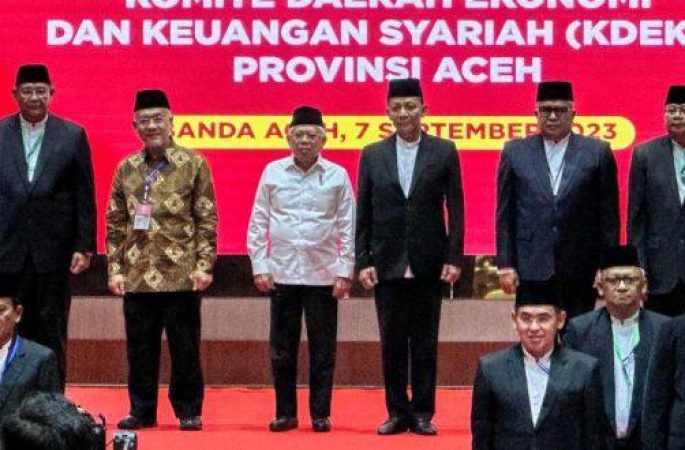 Hadiri Pengukuhan KDEKS Aceh, Wapres: Ingatkan Pentingnya Sinergi dan Kolaborasi