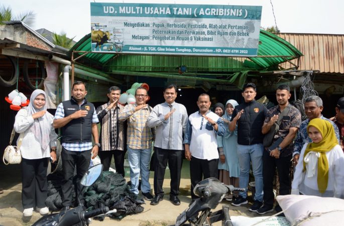 Tim KP3 Aceh Besar Lakukan Pengawasan Pupuk dan Pestisida Bersubsidi