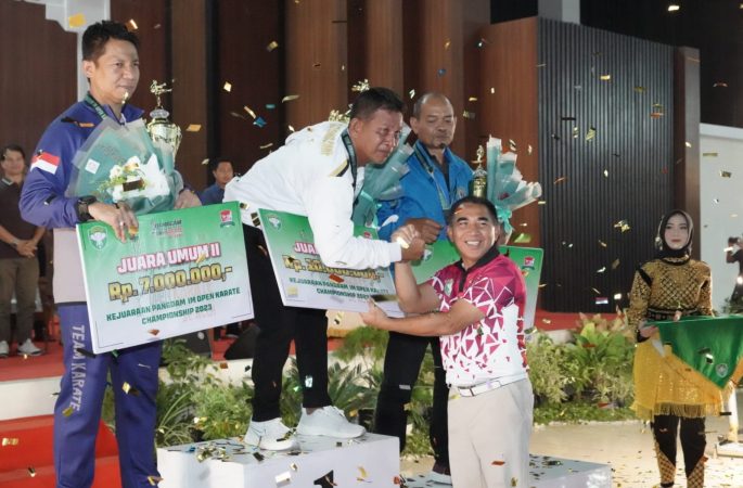 Kasdam Tutup Kejuaraan Karate Piala Pangdam IM