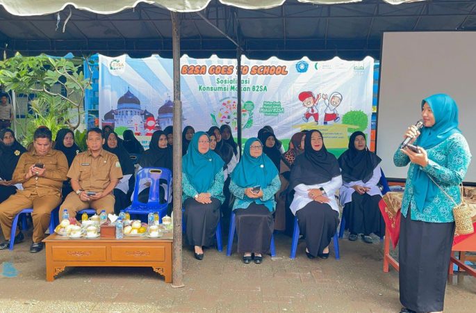 Cut Rezky Buka B2SA Goes To School