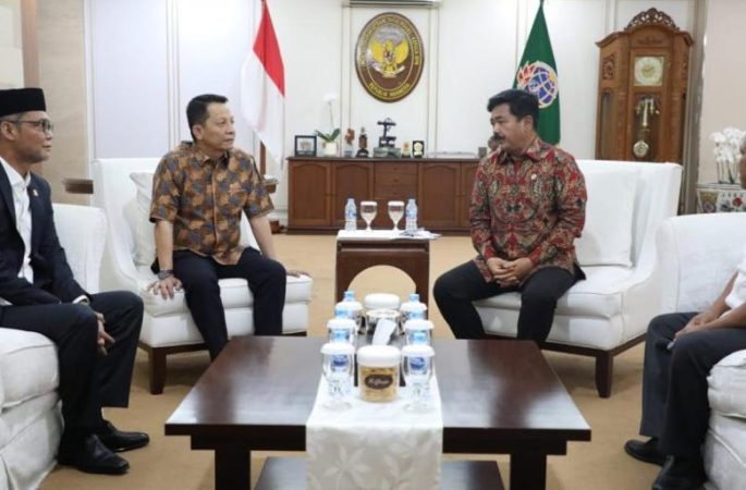 Bicarakan Lahan Eks Kombatan GAM, Pj Gubernur Aceh dan TA Khalid Kembali Jumpai Menteri ATR/BPN RI