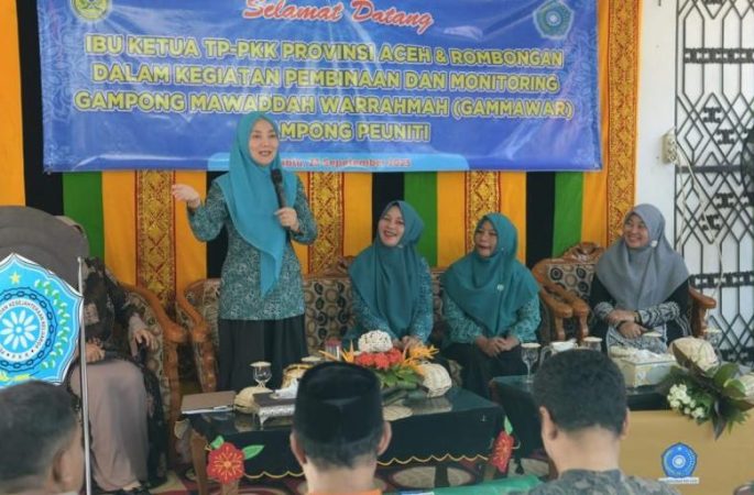 Kadinkes Aceh Sebut Gammawar Jadi Salah Satu Penurunan Stunting di Gampong