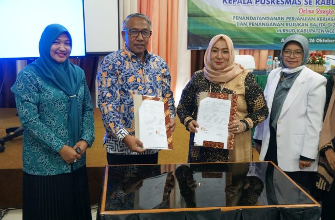Dinkes Aceh Bangga, Anak Stunting dan Gizi Buruk Sudah Bisa Rujuk ke RSUD Aceh Besar