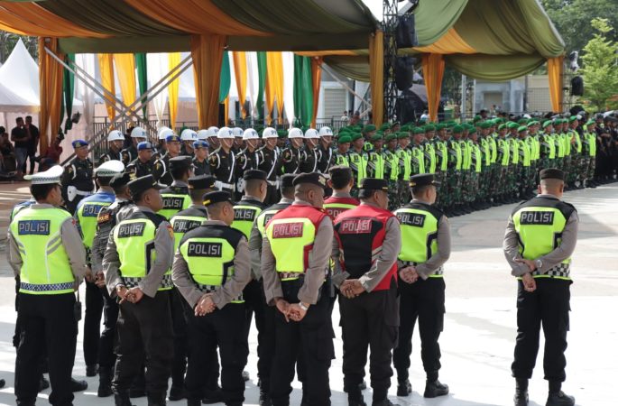 897 Personel Gabungan Siap Amankan Pelaksanaan PKA Ke-8