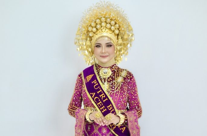Zam Zam Khalila, Mahasiswi UIN Ar-Raniry Terpilih Jadi Putri Budaya Indonesia Ekonomi Kreatif 2023