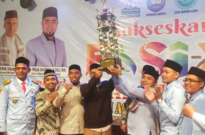 Aceh Besar Juara Umum FASI XIII Aceh Tahun 2023