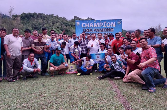 Sajan FC Juara Liga Pamong IKAPTK 2023