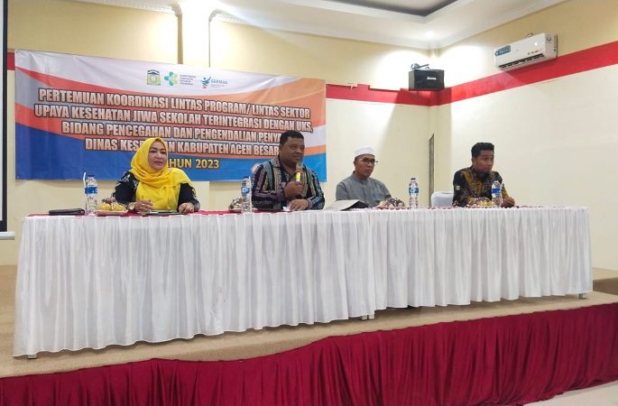 Sekda Aceh Besar Buka Rakor Lintas Sektor Upaya Kesehatan Jiwa Sekolah Terintegrasi