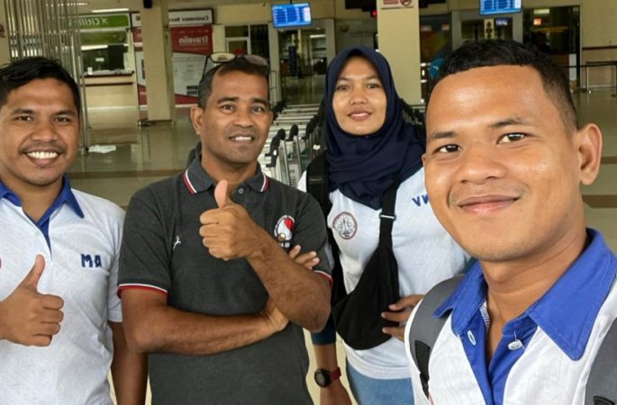 Tim Petanque PON Aceh Juara Grup Kejuaraan Internasional