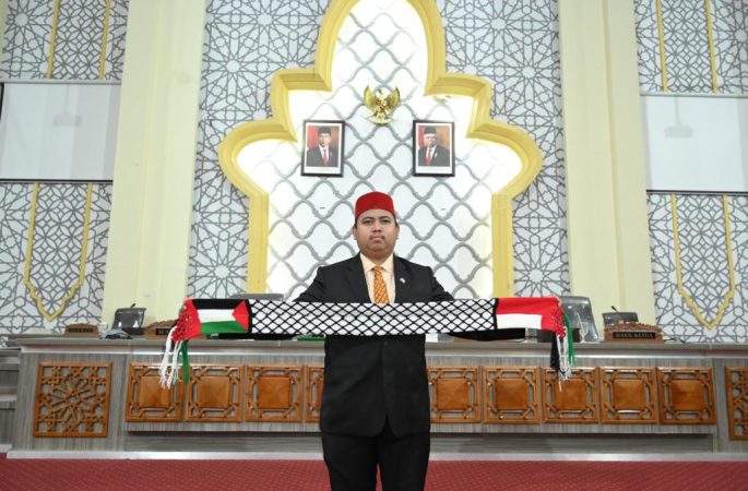 Anggota DPRK Tuanku Muhammad Ajak PemKO Banda Aceh Lakukan Aksi Nyata Bela Palestina