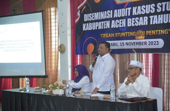 Pemkab Aceh Besar Gelar Desiminasi Audit Kasus Stunting