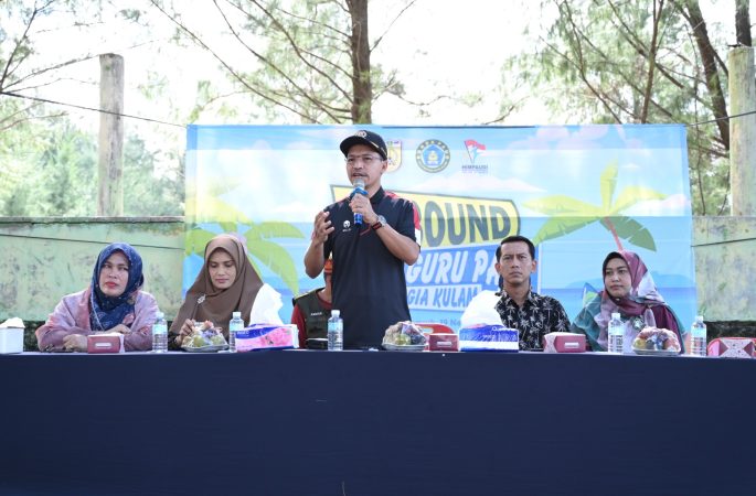 Ketua DPRK Banda Aceh Semangati Peserta Outbond Guru PUAD se-Kuta Alam