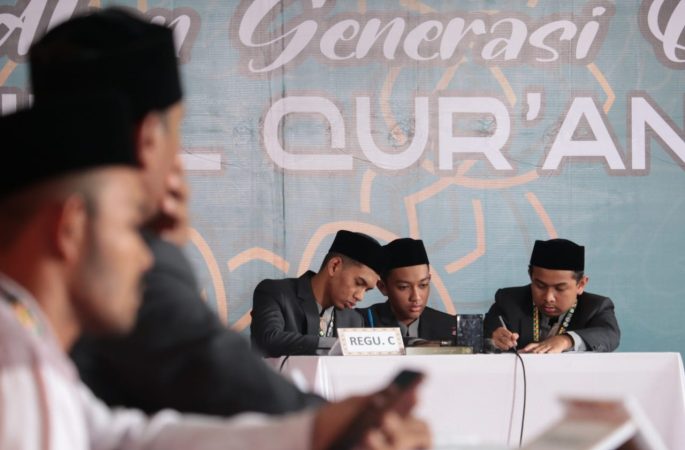 Fahmil Quran Putra Putri Aceh Besar ke Final MTQ ke 36 Aceh