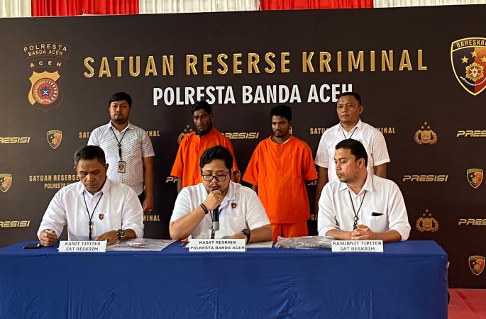 Polresta Banda Aceh Tetapkan Tersangka Baru Penyelundupan Rohingya