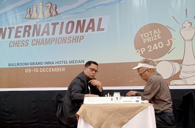 Pecatur India, GM Sriramjha Geser Angelo di Kejuaraan International FIDE Rated RKBN