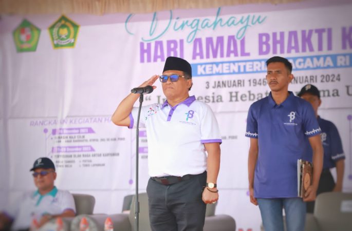 Pj Bupati Pidie Irup Peringatan HAB ke 78 Kemenag RI
