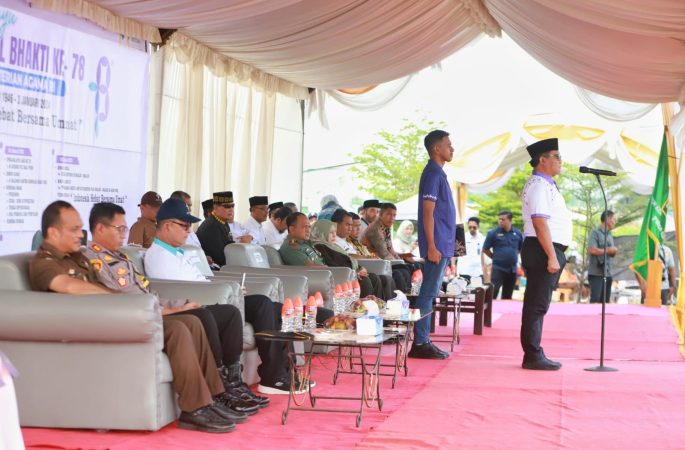 Kapolres Pidie Bersama Forkopimda Hadiri Apel HAB Ke-78 Kemenag