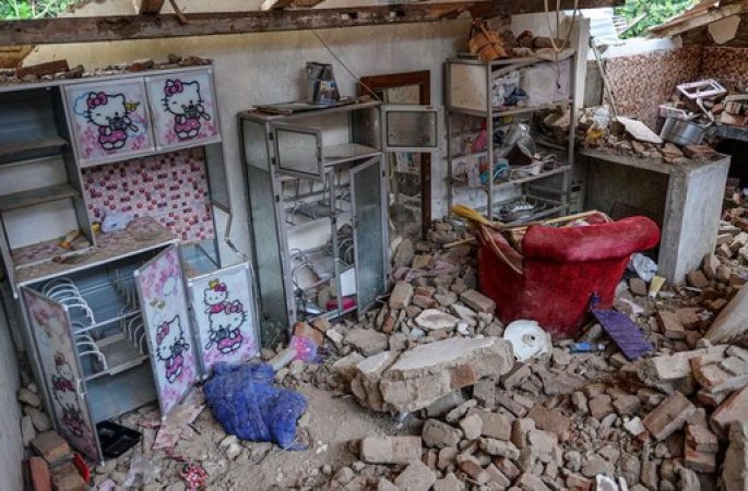 1.341 Rumah di Sumedang Rusak Akibat Gempa Bumi Magnitudo 4.8