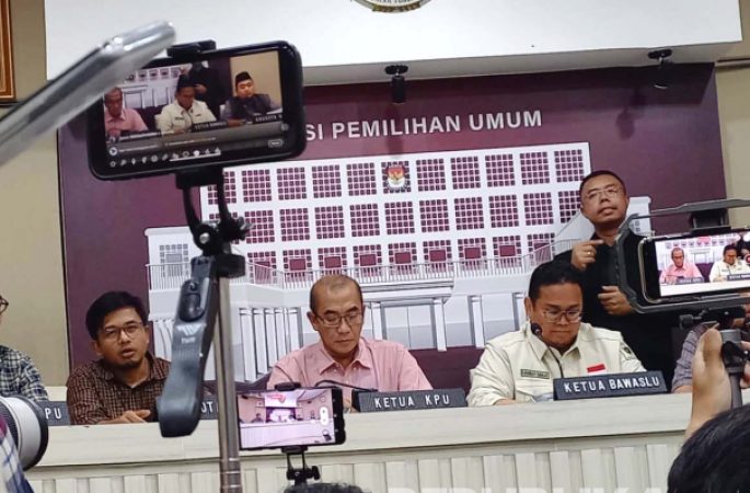 KPU Akui Data Sirekap di 2.325 TPS tak Sesuai