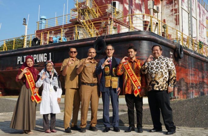 Kadispar Kota Banda Aceh Terima Kunjungan Pj Duta Besar Amerika Serikat ke PLTD Apung