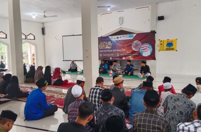 PMII Banda Aceh Gandeng Unicef dan Luncurkan Program “Star Wars Santri Anti Rokok” untuk Remaja