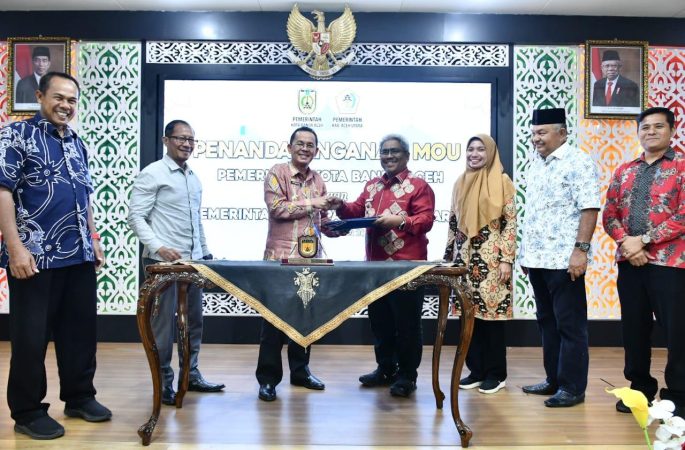 Banda Aceh dan Aceh Utara Teken MoU Kerjasama Pelayanan Tera
