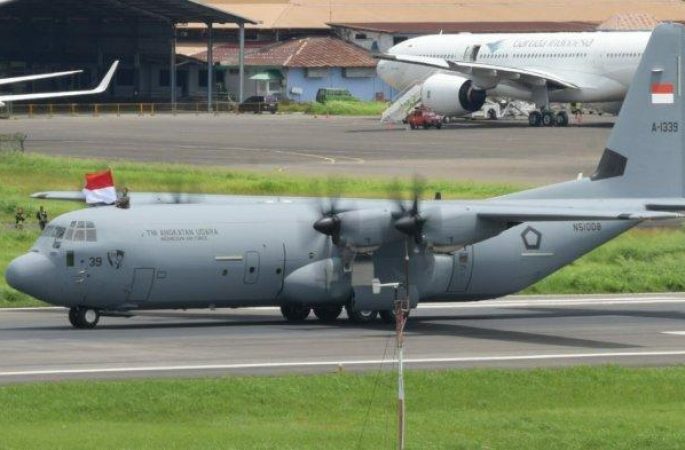 Hercules Baru TNI AU Siap Angkut Bantuan untuk Palestina