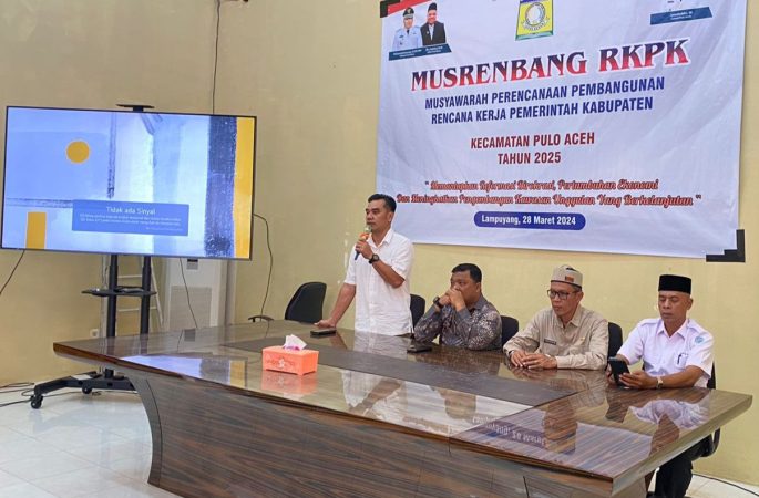 Anggota DPRK Aceh Besar Abdul Muchti: Musrenbang Momentum Usulan Program untuk Bangun Pulo Aceh