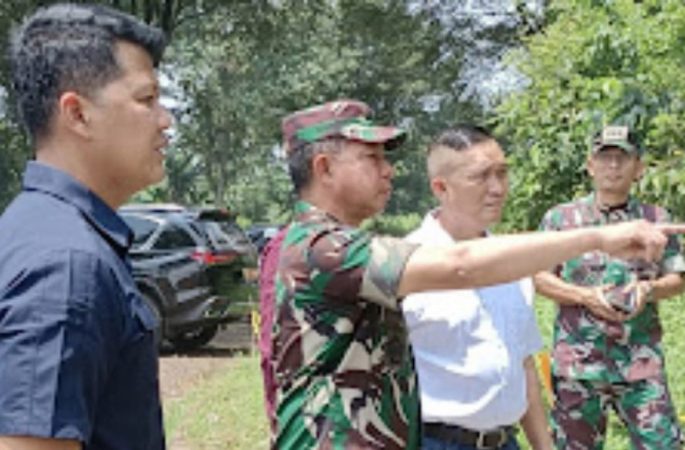 Panglima TNI Tinjau Gudang Munisi Yang Terbakar