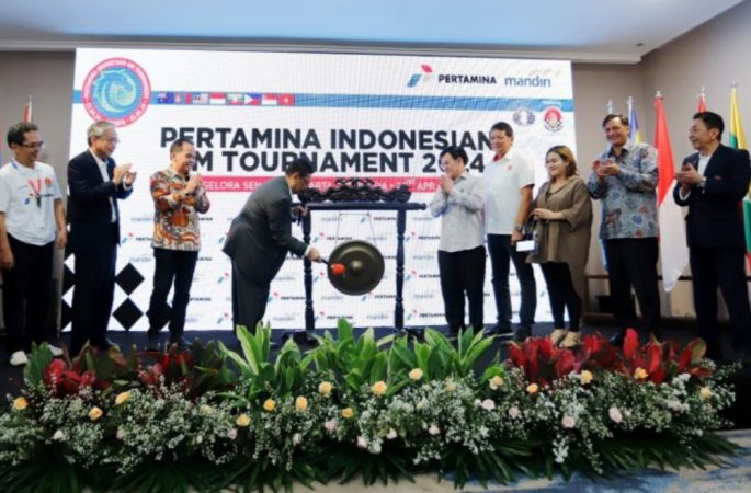 Dimulai Pertarungan Antar Grand Master di Turnamen Pertamina Indonesia